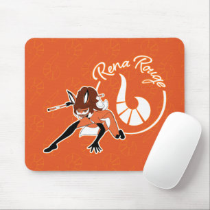 Rena Rouge Badge Mouse Pad