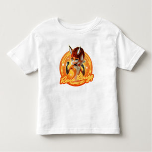 Rena Rouge Circle Badge Toddler T-shirt