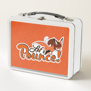 Rena Rouge Let's Pounce Metal Lunch Box