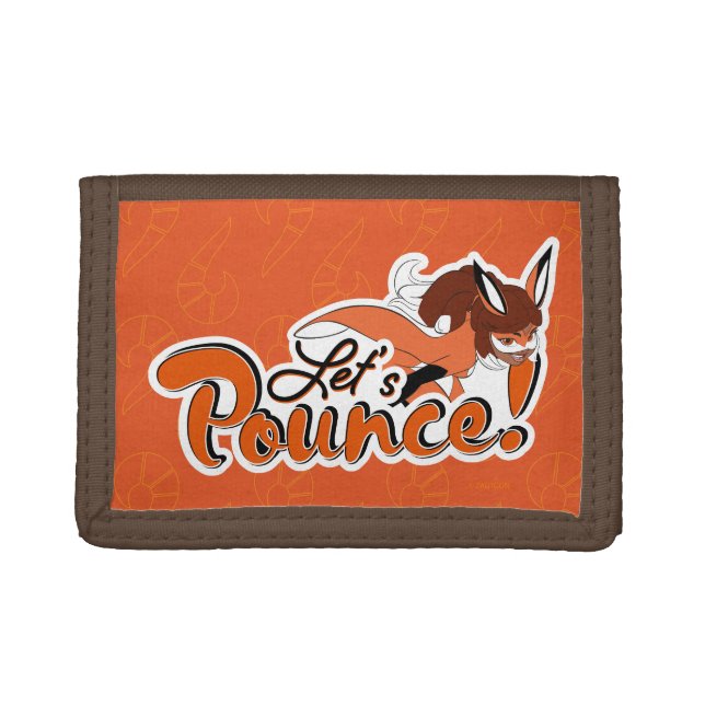 Rena Rouge | Let's Pounce Trifold Wallet (Front)