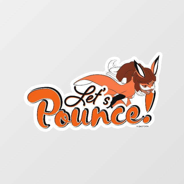 Rena Rouge | Let's Pounce Wall Decal (Front)