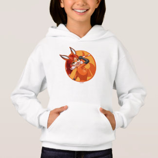 Rena Rouge Orange Badge Hoodie