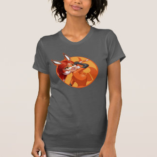 Rena Rouge Orange Badge T-Shirt