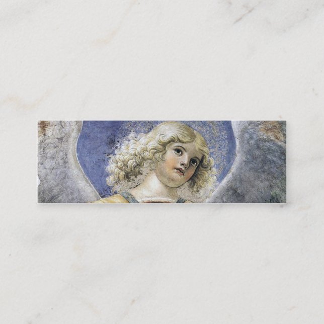 Renaissance Angel Bookmark Business Cards Melozzo (Front)