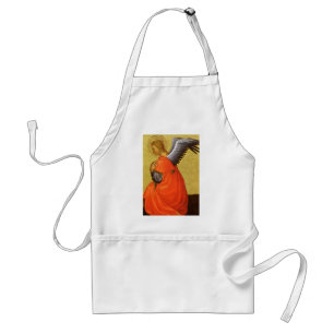 Renaissance Angel by Master of the Bambino Vispo Adult Apron