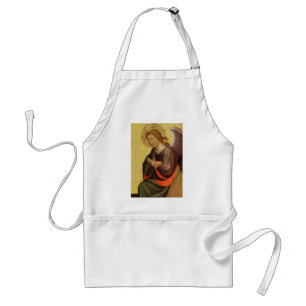 Renaissance Angel by Master of the Bambino Vispo Adult Apron