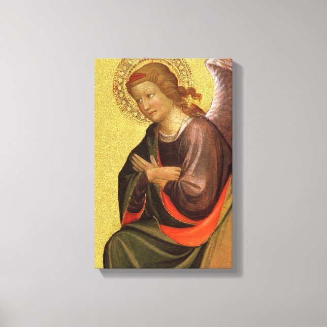 Renaissance Angel by Master of the Bambino Vispo Canvas Print (Front)