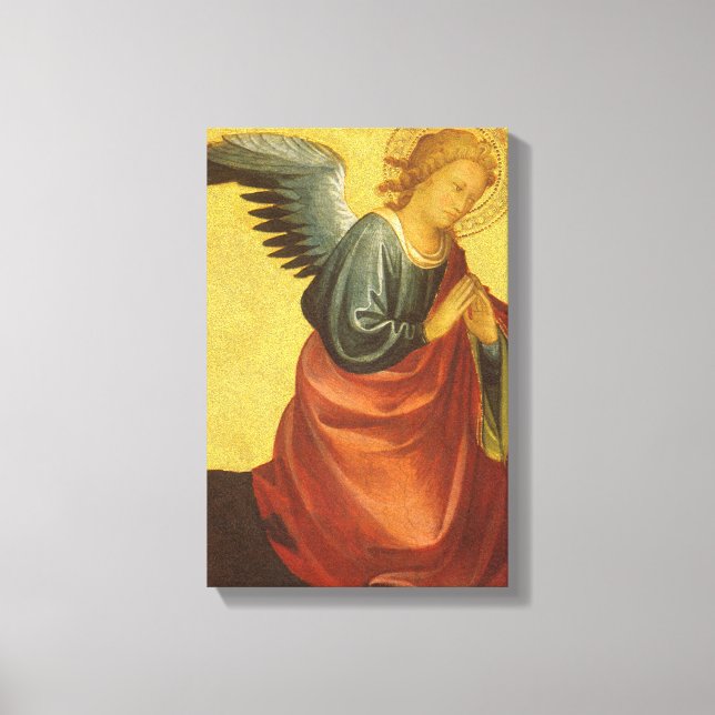 Renaissance Angel by Master of the Bambino Vispo Canvas Print (Front)