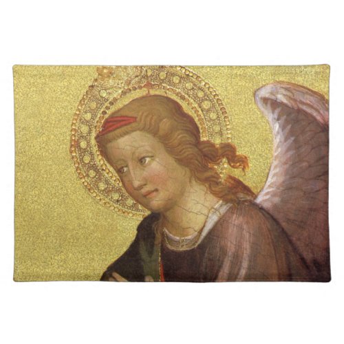 Renaissance Angel by Master of the Bambino Vispo Cloth Placemat
