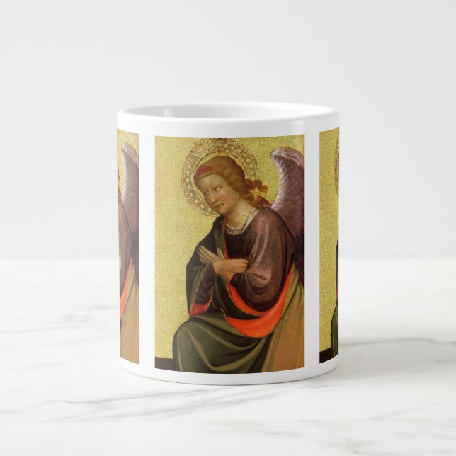 Renaissance Angel by Master of the Bambino Vispo Giant Coffee Mug (Front)