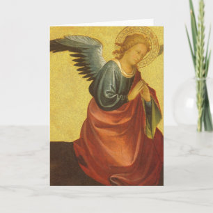 Renaissance Angel by Master of the Bambino Vispo Holiday Card
