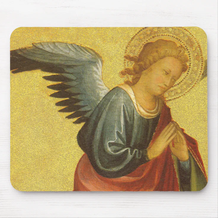 Renaissance Angel By Master Of The Bambino Vispo Mouse Pad Zazzle