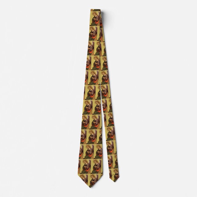 Renaissance Angel by Master of the Bambino Vispo Neck Tie (Front)