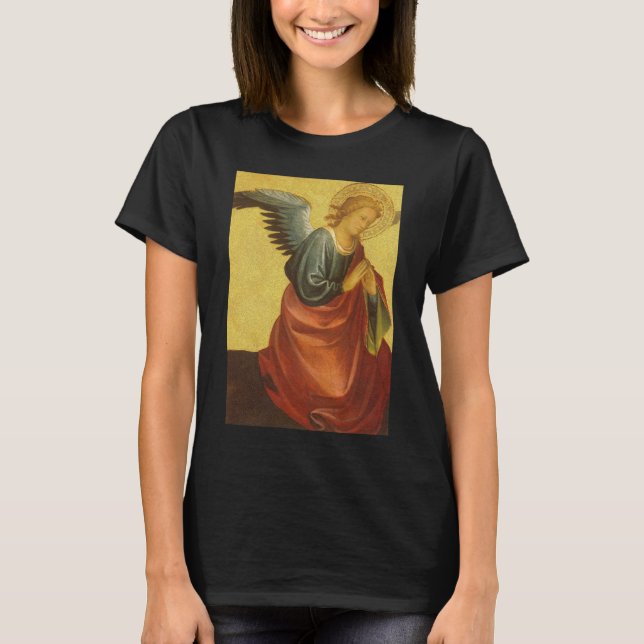 Renaissance Angel by Master of the Bambino Vispo T-Shirt (Front)
