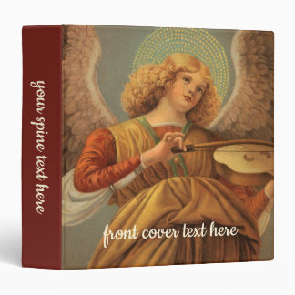 Renaissance Angel Playing Violin Melozzo da Forli 3 Ring Binder