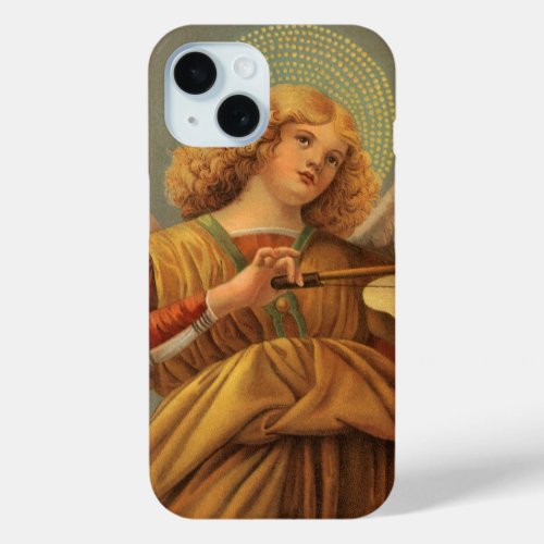 Renaissance Angel Playing Violin Melozzo da Forli iPhone 15 Case