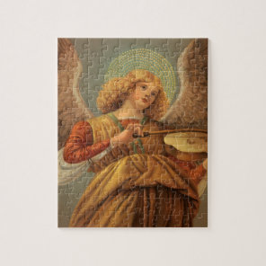 Renaissance Angel Playing Violin Melozzo da Forli Jigsaw Puzzle
