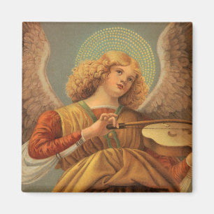 Renaissance Angel Playing Violin Melozzo da Forli Magnet
