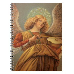 Renaissance Angel Playing Violin Melozzo da Forli Notebook