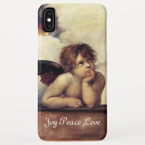 RENAISSANCE ANGEL  Winged Cherub Peace Joy Love iPhone XS Max Case