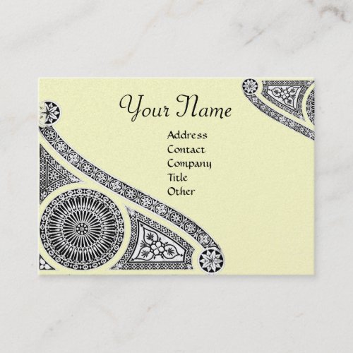 RENAISSANCE ARCHITECTArchitectureBlack and Gold Business Card