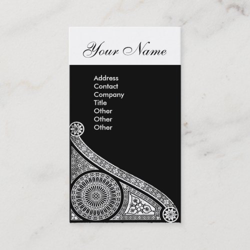 RENAISSANCE ARCHITECTArchitectureBlack and White Business Card