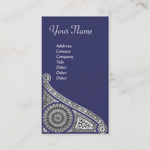 RENAISSANCE ARCHITECT ArchitectureBlueWhite Business Card