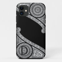 RENAISSANCE ARCHITECT Black White  Monogram