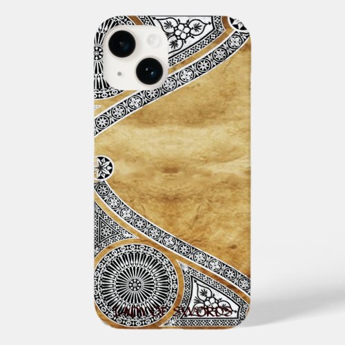 RENAISSANCE ARCHITECT BROWN PARCHMENT Case_Mate iPhone 14 CASE