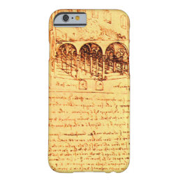RENAISSANCE ARCHITECTURE,ARCHITECT,ENGINEER BARELY THERE iPhone 6 CASE