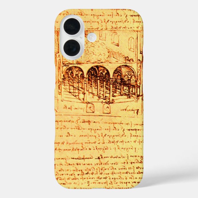 RENAISSANCE ARCHITECTURE,ARCHITECT,ENGINEER Case-Mate iPhone CASE (Back)