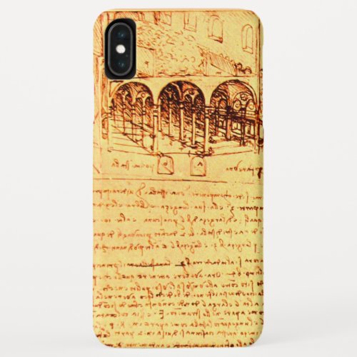 RENAISSANCE ARCHITECTUREARCHITECTENGINEER iPhone XS MAX CASE