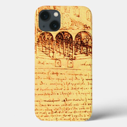 RENAISSANCE ARCHITECTUREARCHITECTENGINEER iPhone 13 CASE