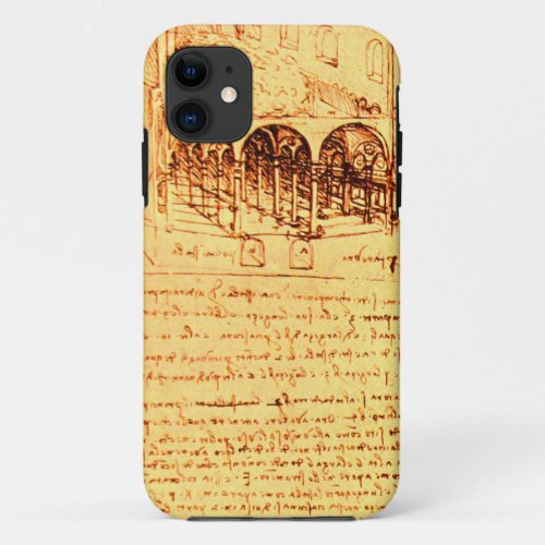 RENAISSANCE ARCHITECTUREARCHITECTENGINEER iPhone 11 CASE