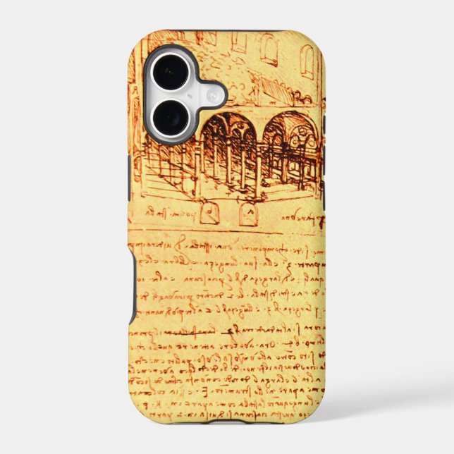 RENAISSANCE ARCHITECTURE,ARCHITECT,ENGINEER IPHONE CASE (Back)