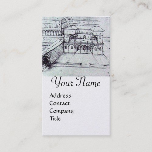 RENAISSANCE ARCHITECTUREARCHITECTENGINEERSilver Business Card