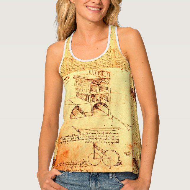 RENAISSANCE ARCHITECTURE,ARCHITECT,ENGINEER  TANK TOP (Front)