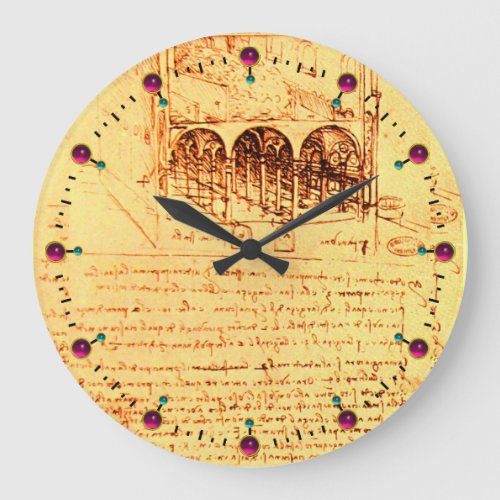 RENAISSANCE ARCHITECTUREARCHITECT LARGE CLOCK