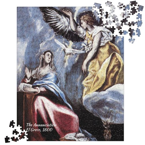 Renaissance Art El Greco Annunciation Advent Jigsaw Puzzle