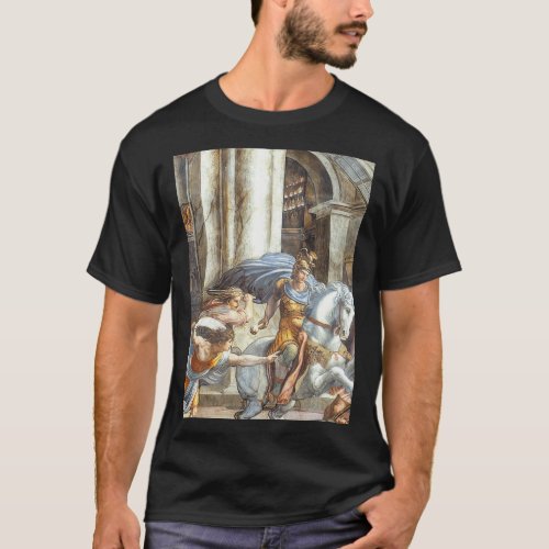 Renaissance Art Raphaelx27s The Expulsion of Helio T_Shirt