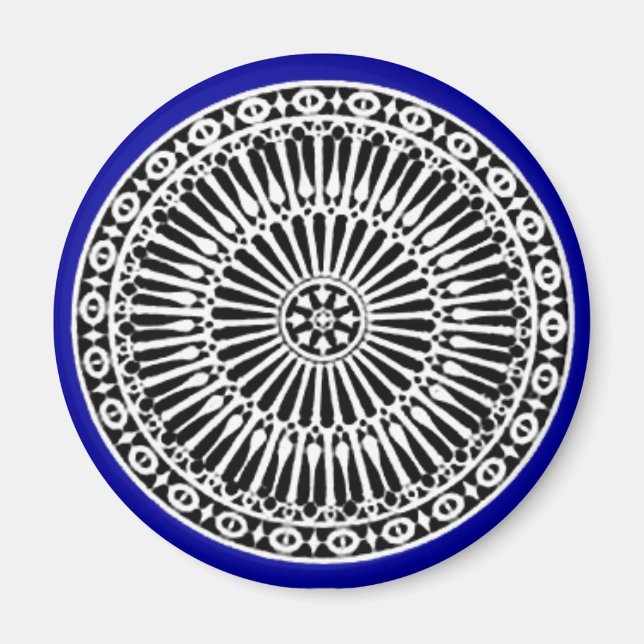 RENAISSANCE ,blue Magnet (Front)