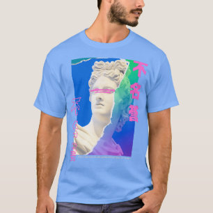 Renaissance Bust Vaporwave Aesthetic T-Shirt
