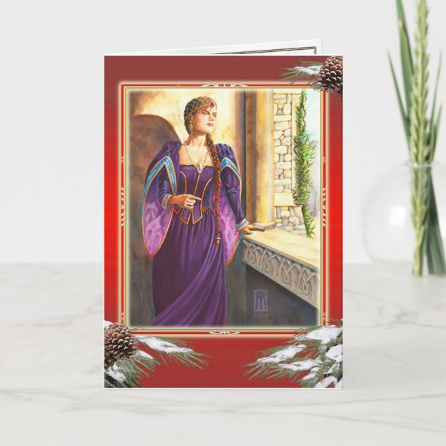 Renaissance Christmas Holiday Card (Front)