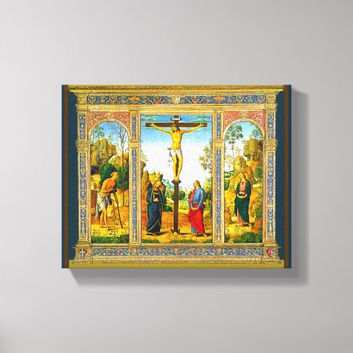 Renaissance Crucifixion of Christ Canvas Print