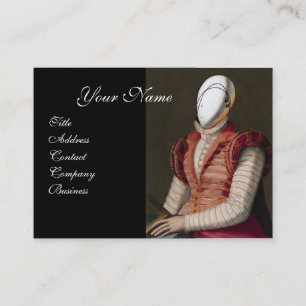 RENAISSANCE FASHION THEATRICAL COSTUME DESIGNER BUSINESS CARD
