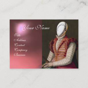 RENAISSANCE FASHION THEATRICAL COSTUME DESIGNER BUSINESS CARD