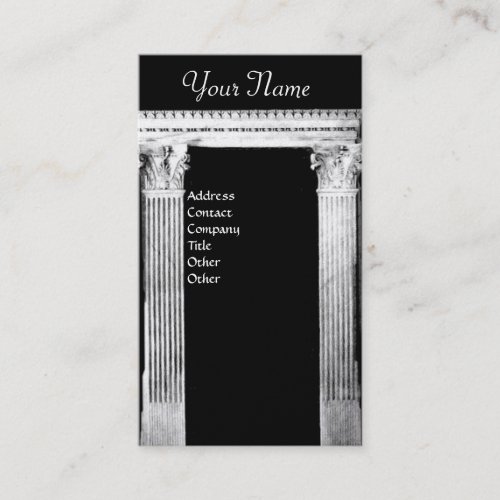 RENAISSANCE GATE Architectural Decor Decorator Business Card