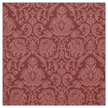 Renaissance Genoese Damask, Dark Red Fabric