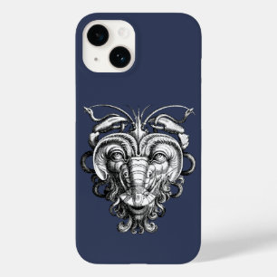 Renaissance Grotesque Gargoyle Face Lobster Man Case-Mate iPhone 14 Case