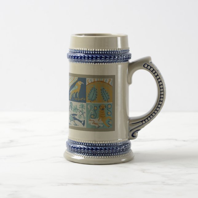 Renaissance Grottesche Pattern Cup (Right)